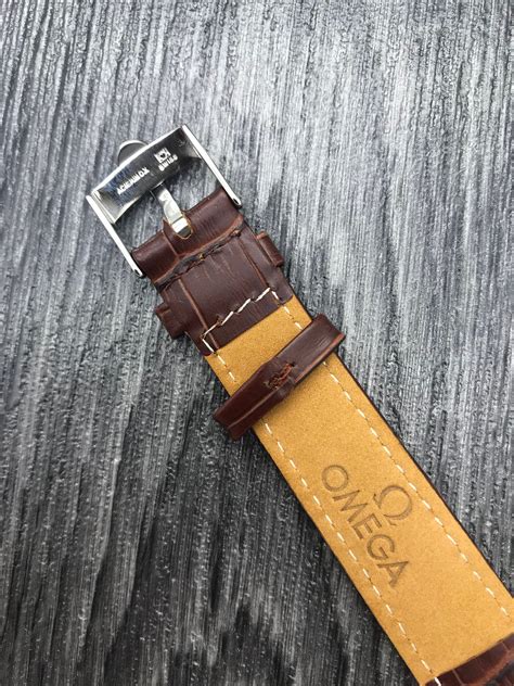 genuine omega leather watch straps.